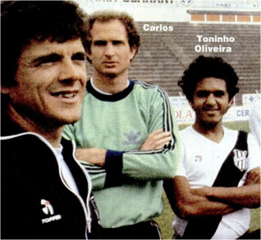 Indicado por Zé Duarte, Jair se deu bem em seu primeiro trabalho como treinador na "Macaca". Crédito: revista Placar – 23 de outubro de 1981.